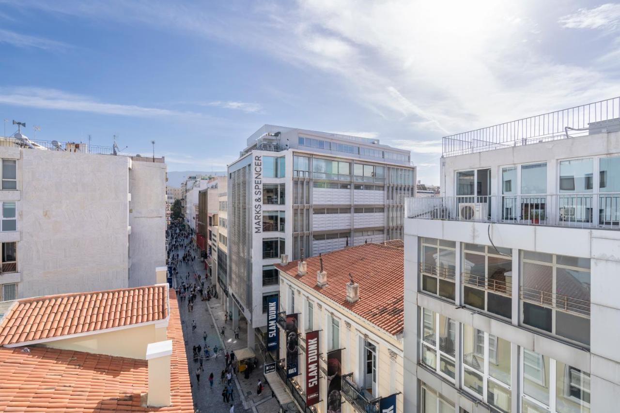 Ermou 40 Suites Atény Exteriér fotografie